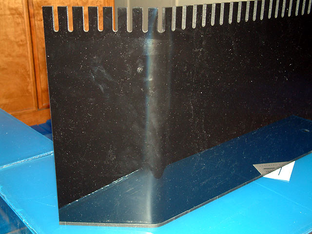 making a black acrylic