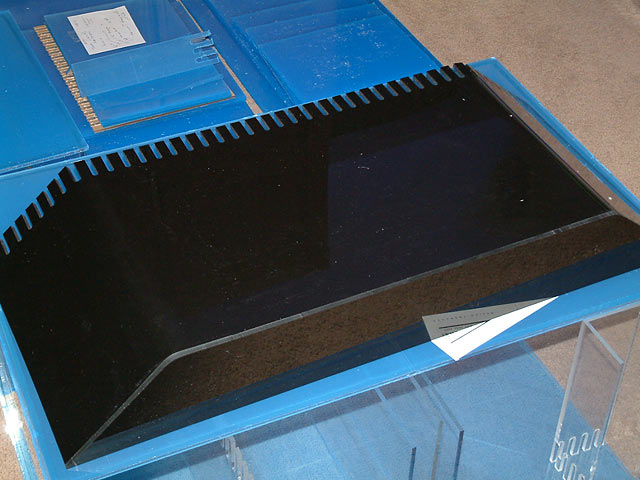 making a black acrylic