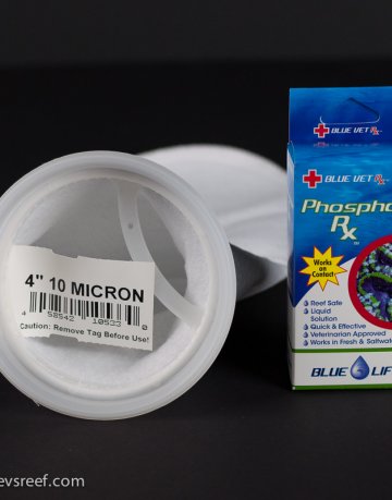 Phosphate Rx and 10 micron sock