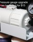 Pressure gauge upgrade option